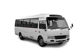Toyota Toyota Coaster rent a car Hunza with driver