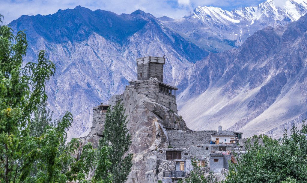 Altit Fort heritage village Hunza