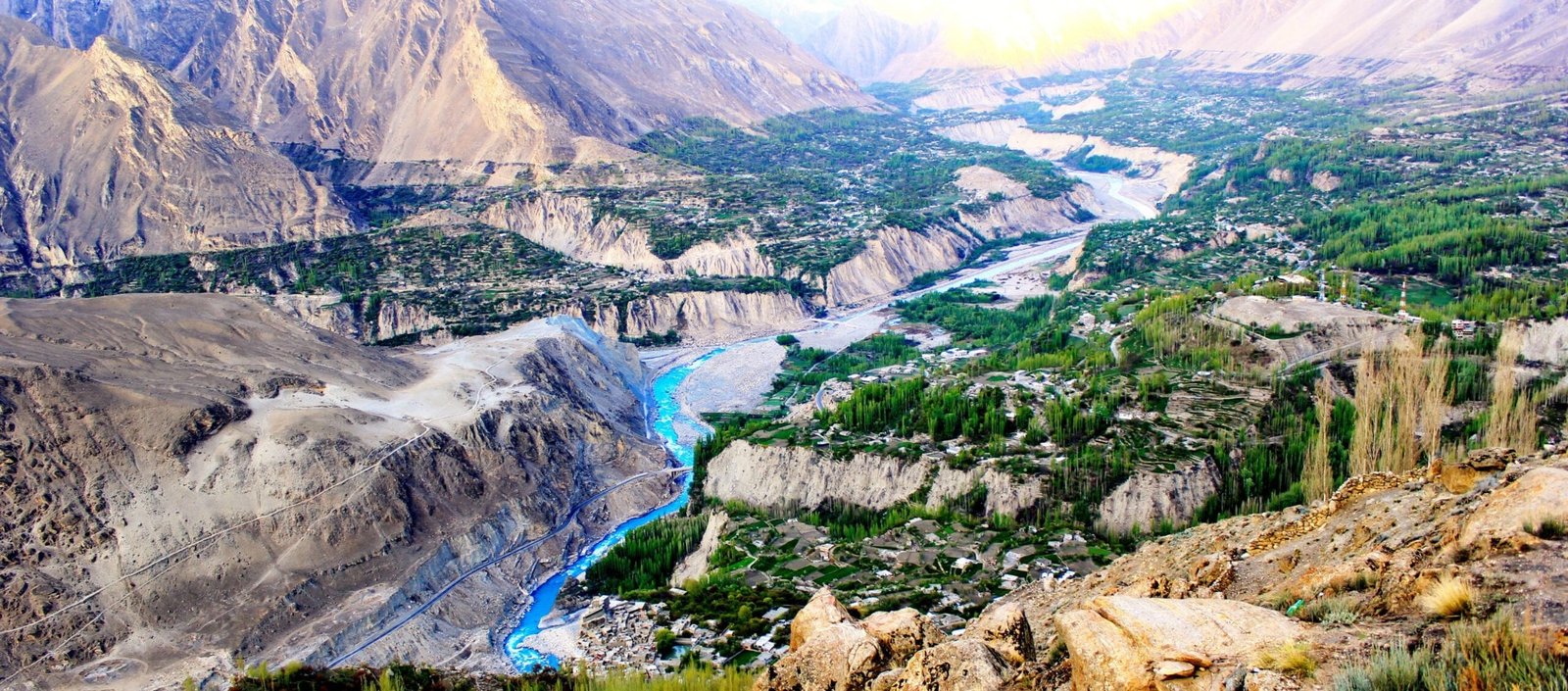 Eagle's Nest Duikar sunset viewpoint Hunza