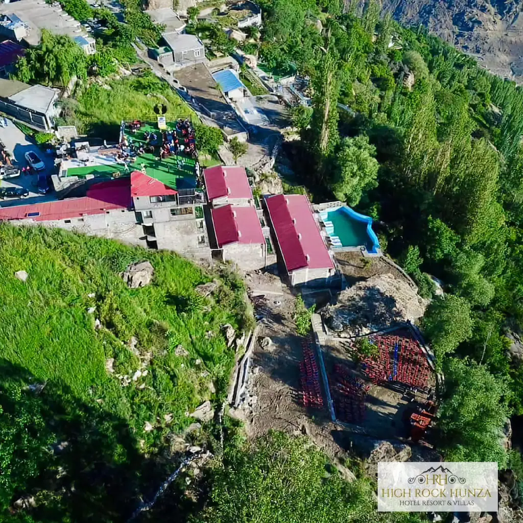 Representative deluxe accommodation in Aliabad, Hunza